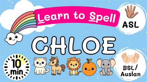 different ways to spell chloe.